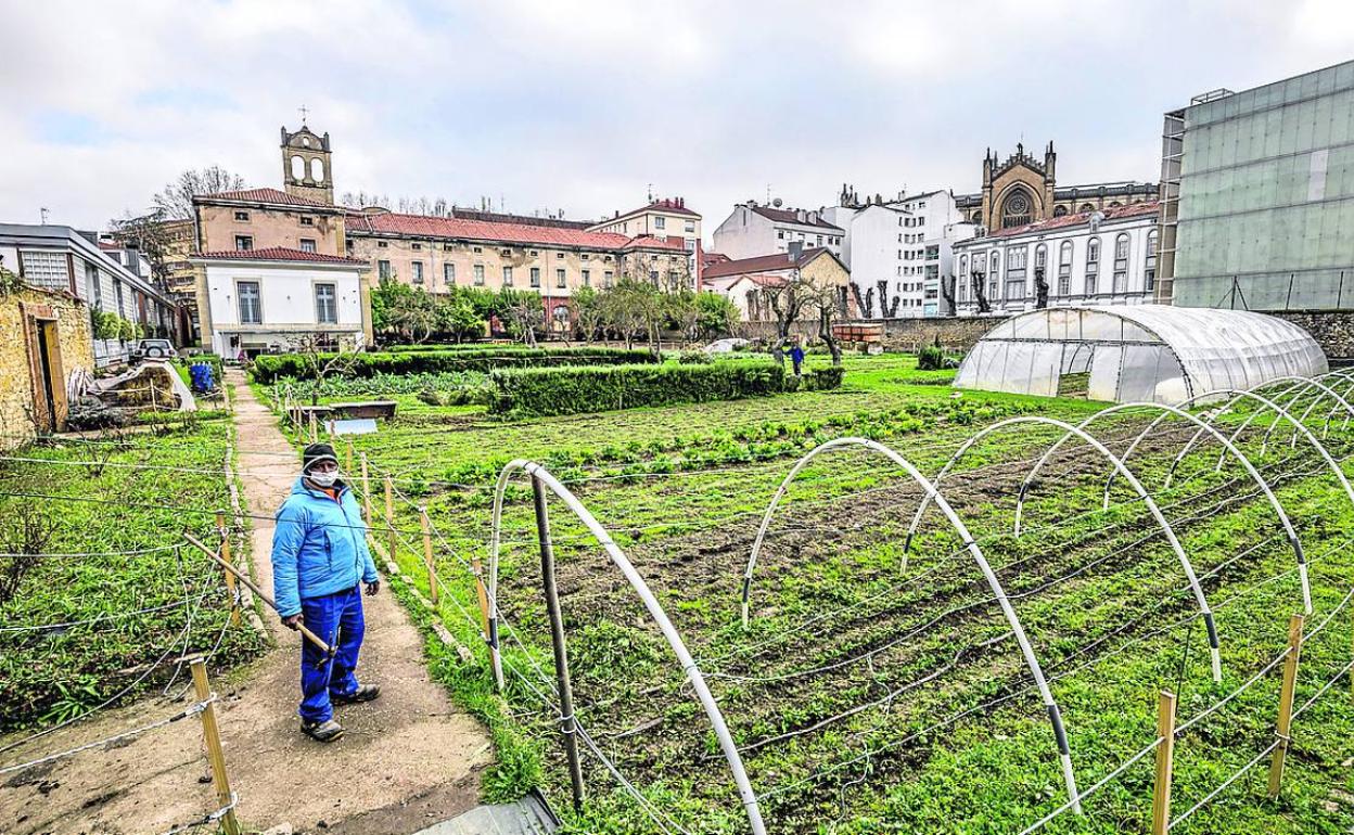 Cáritas, que gestiona los huertos, mantendría su función en el nuevo proyecto. 