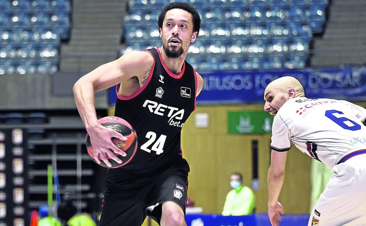 John Jenkins, en el partido contra el Obradoiro, en el que terminó con 13 puntos. 