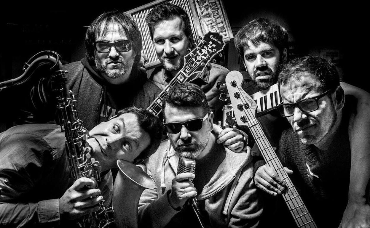 El conjunto de Leioa, compuesto por hermanos biológicos y «del alma», lleva 17 años cultivando su blues. 