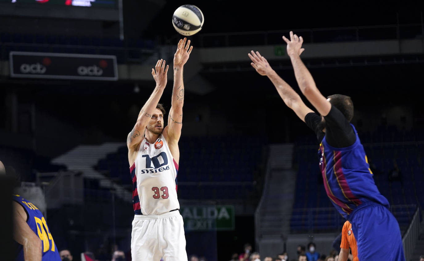 Fotos: Las mejores imágenes del Barcelona - TD Systems Baskonia de la semifinal de la Copa del Rey2021