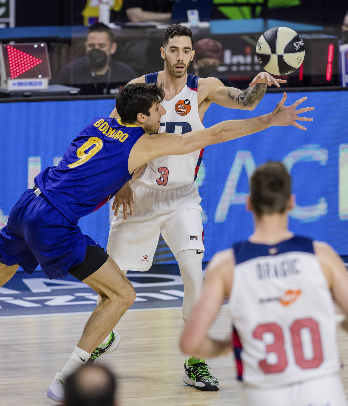 Fotos: Las mejores imágenes del Barcelona - TD Systems Baskonia de la semifinal de la Copa del Rey2021