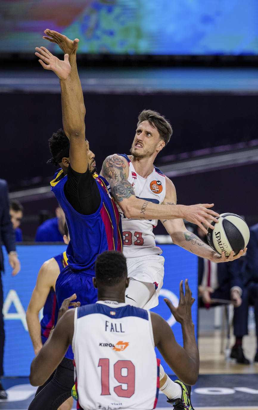 Fotos: Las mejores imágenes del Barcelona - TD Systems Baskonia de la semifinal de la Copa del Rey2021
