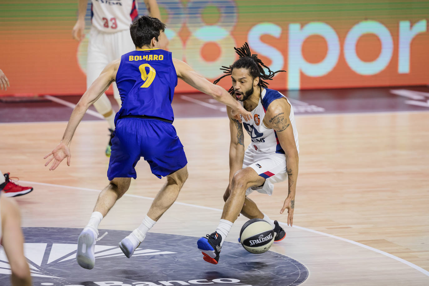 Fotos: Las mejores imágenes del Barcelona - TD Systems Baskonia de la semifinal de la Copa del Rey2021