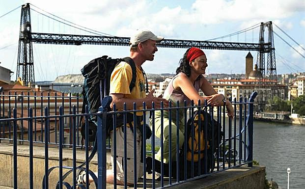 Un descanso junto a la ría. 