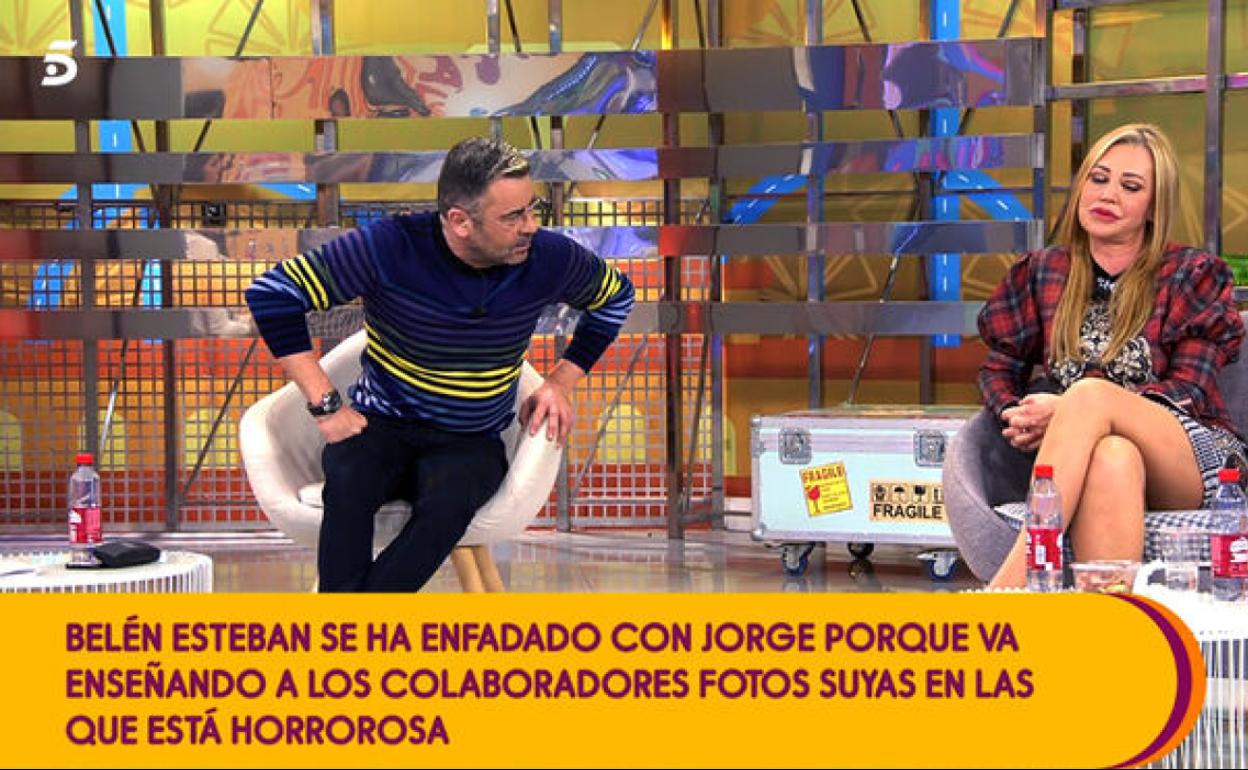 Nueva bronca entre Jorge Javier Vázquez y Belén Esteban en Sálvame: «Mira tía, ¡Paso! Me has demostrado cómo eres»