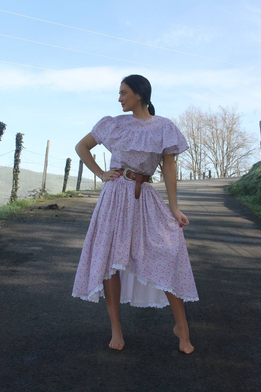 Fotos: Oihana, la diseñadora que revoluciona la moda desde su taller de Zalla