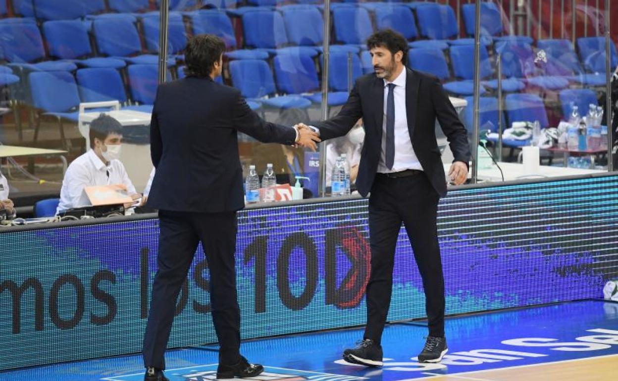 Mumbrú terminó satisfecho con el trabajo de sus jugadores. 