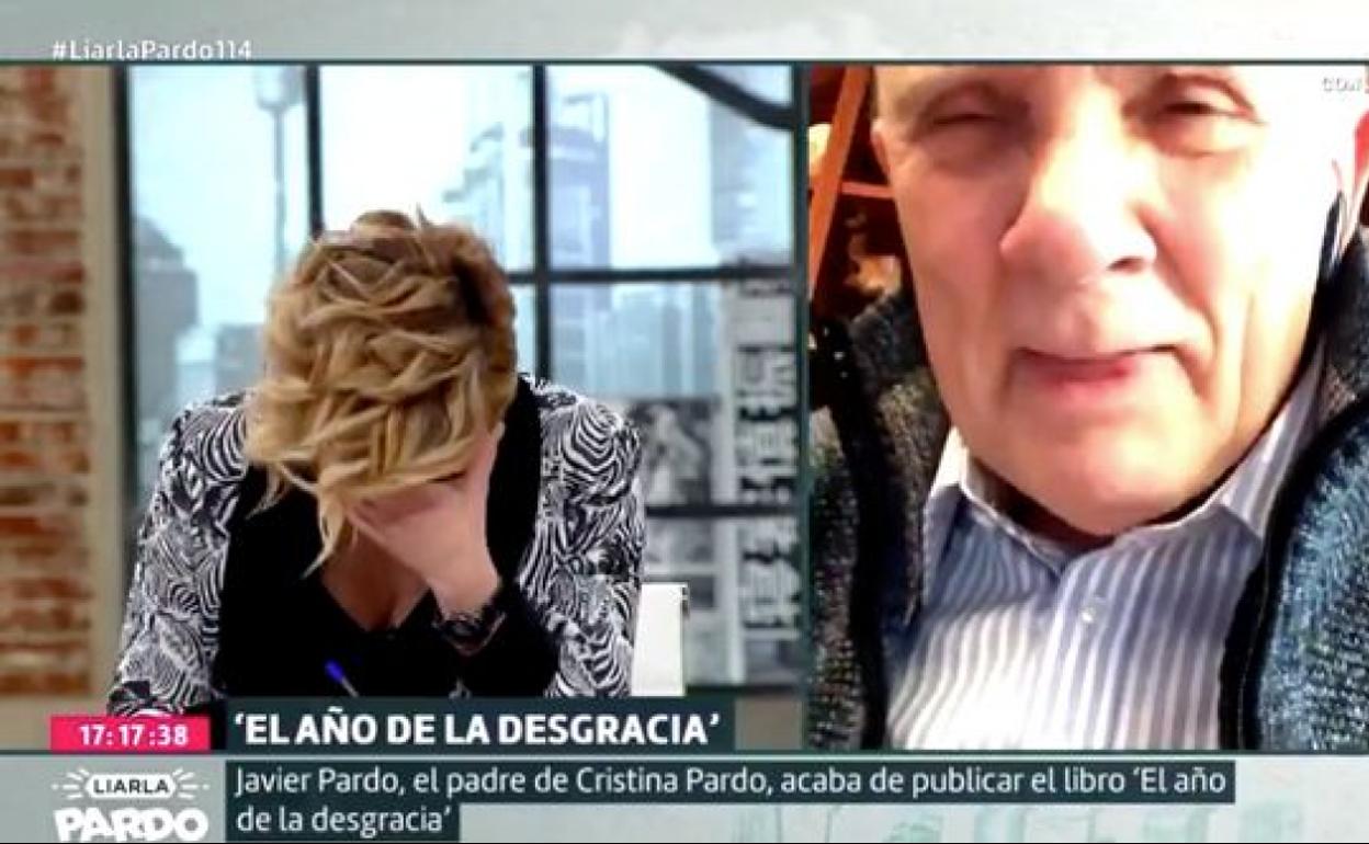 Cristina Pardo, ayer en 'Liarla Pardo'.