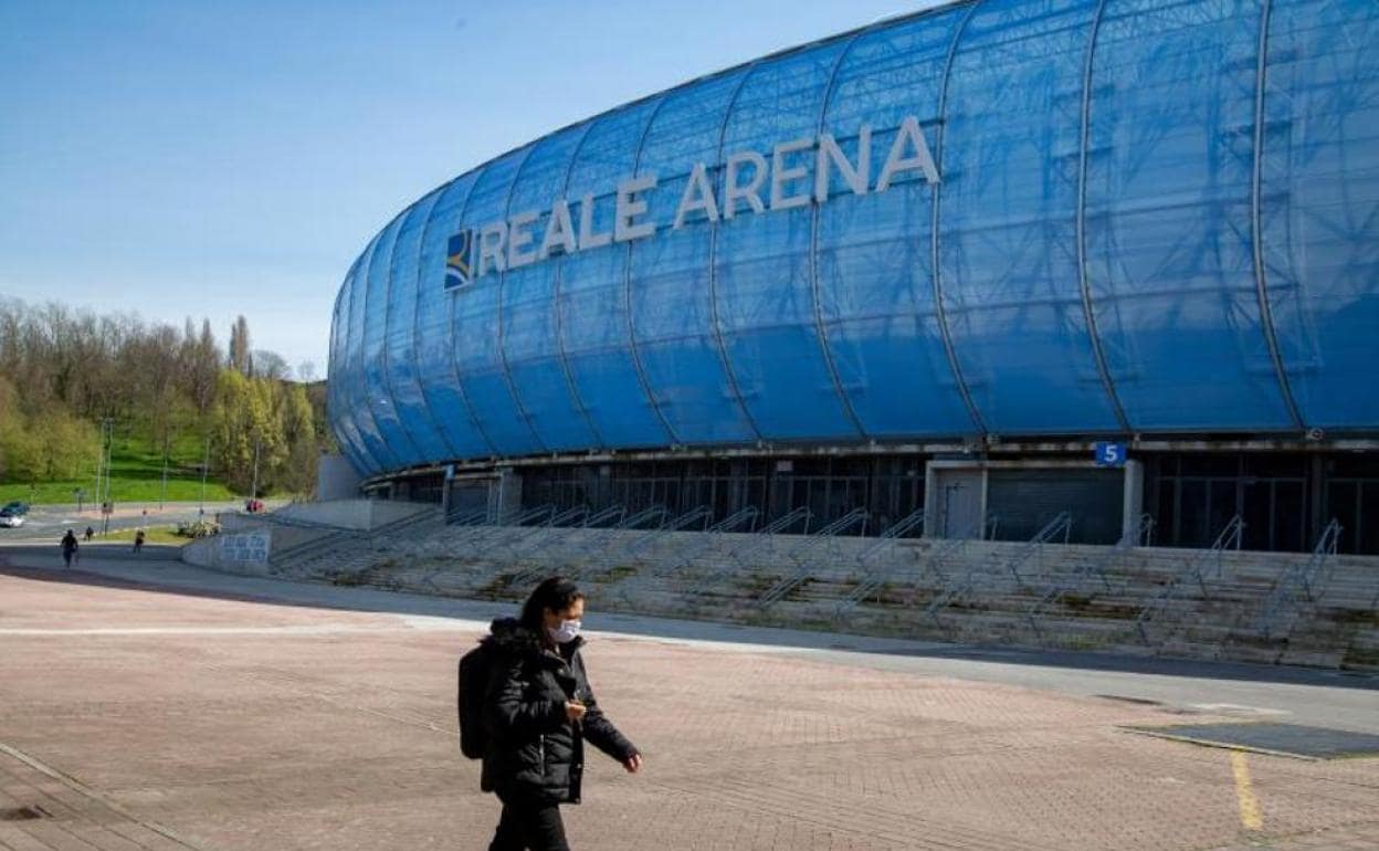El Reale Arena se convertirá en 'vacunódromo' a partir del lunes.