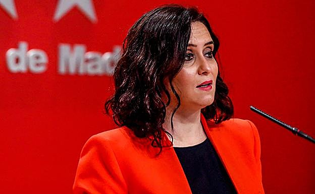 Ayuso: «España me debe una, he sacado a Pablo Iglesias de la Moncloa»