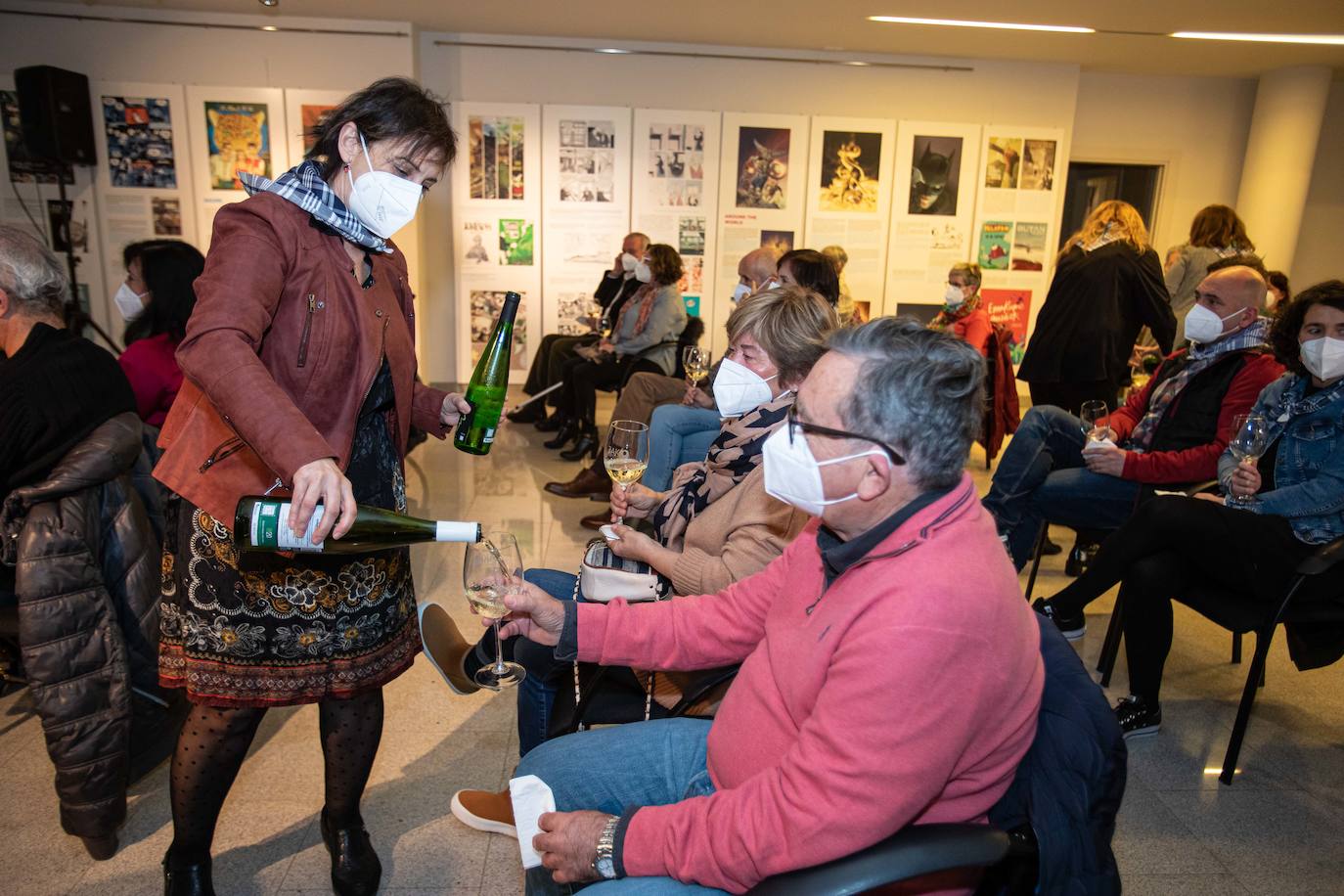 Fotos: Acto de presentación del Txakoli de Bakio