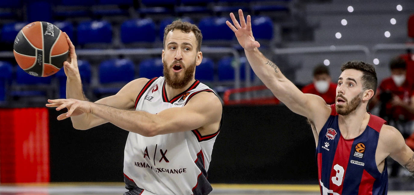 Fotos: Las mejores imágenes del Baskonia - Milán