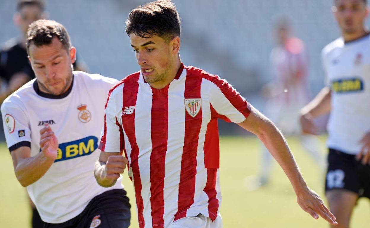 El Bilbao Athletic, pendiente del esguince de Prados