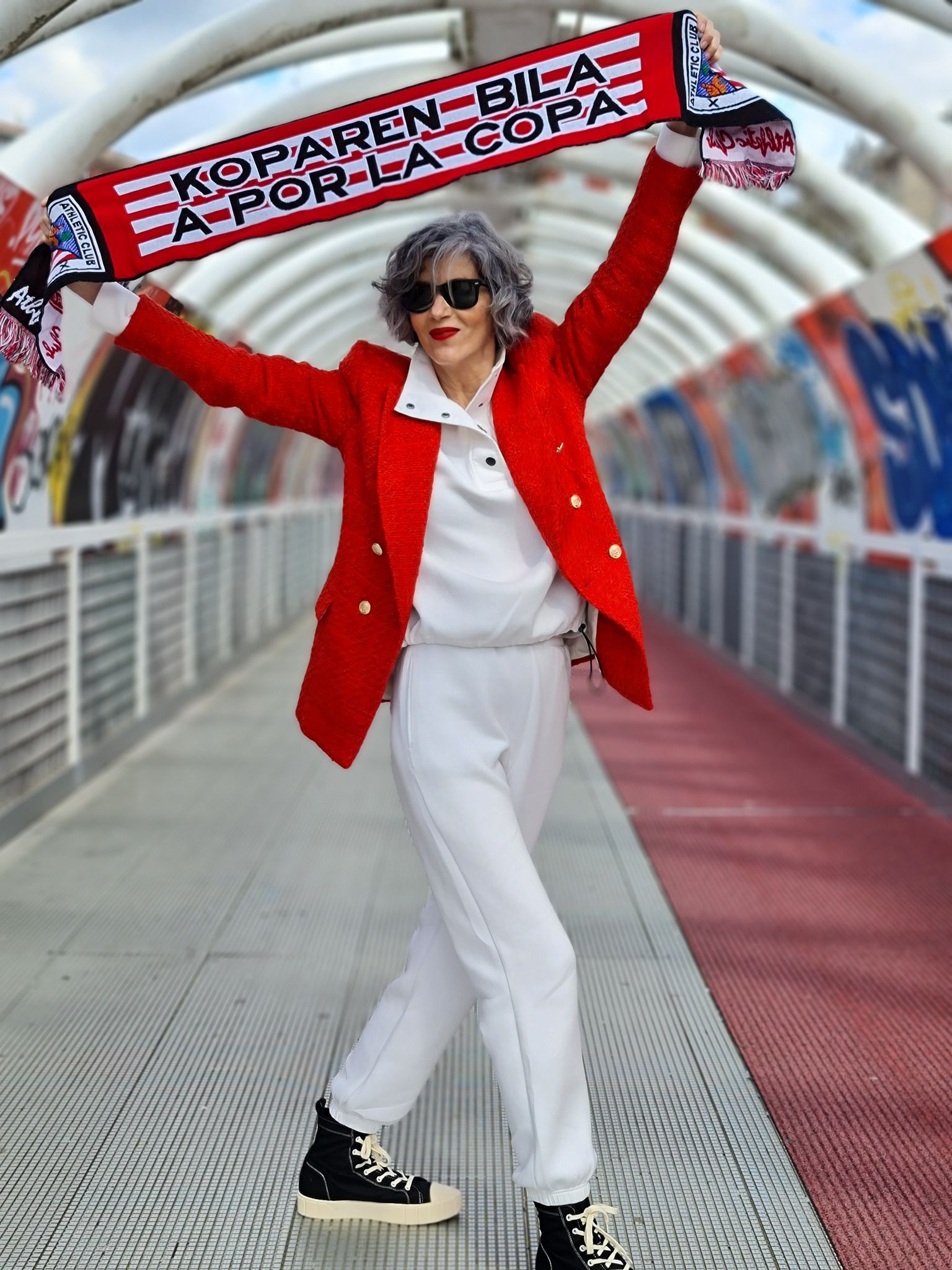 La 'influencer' vizcaína Carmen Gimeno.