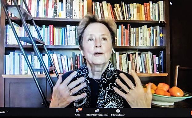 La cocinera y activista Alice Waters. 