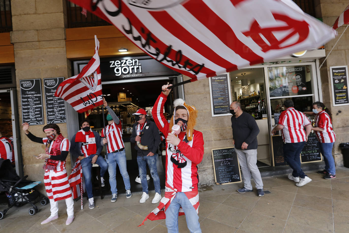 Ambiente en Bilbao.