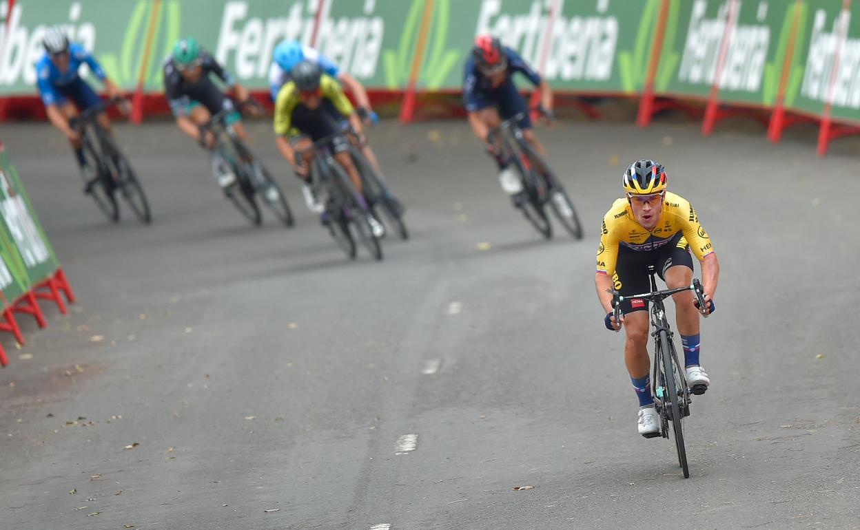 McNulty, Pogacar, Roglic, Landa, Bilbao y Valverde se citan en la batalla final de la Itzulia