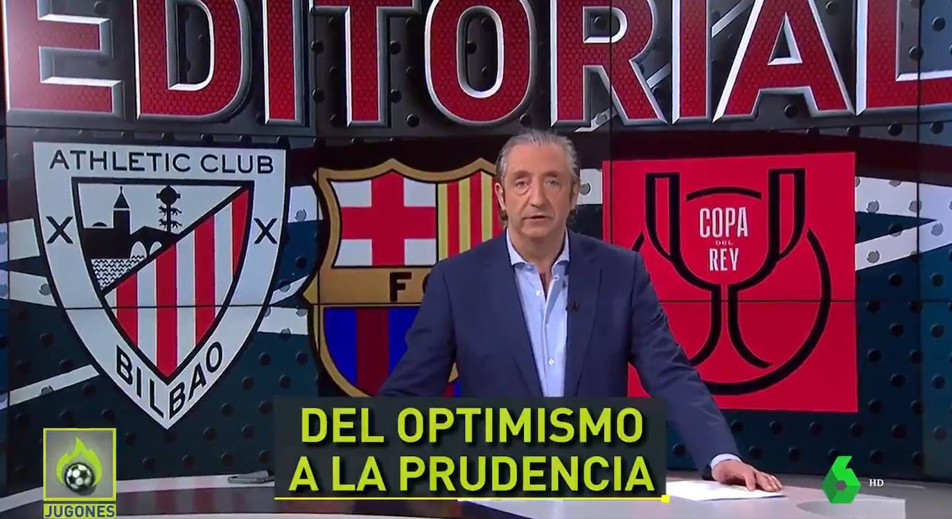 El editorial de Pedrerol sobre la final del Athletic: «La humildad es el mejor camino»