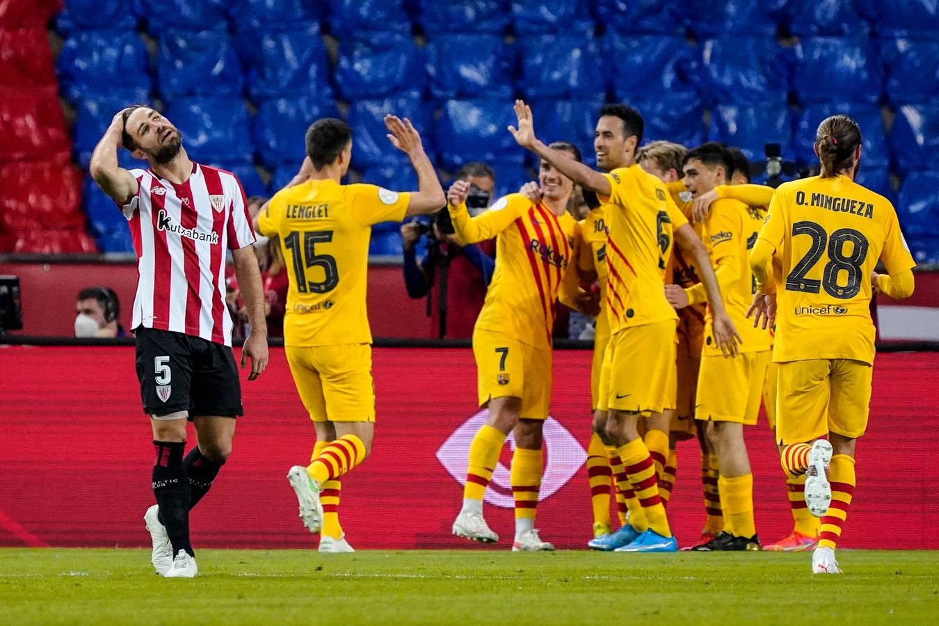 Fotos: Las mejores imágenes de la final de copa entre el Athletic y el Barcelona