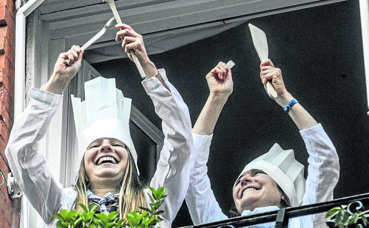 Ya el año pasado la Retreta se interpretó desde las viviendas.