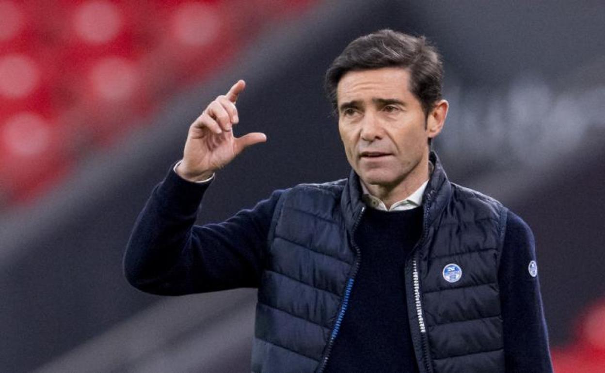 Marcelino: «No hay manera de ganar dos partidos seguidos»