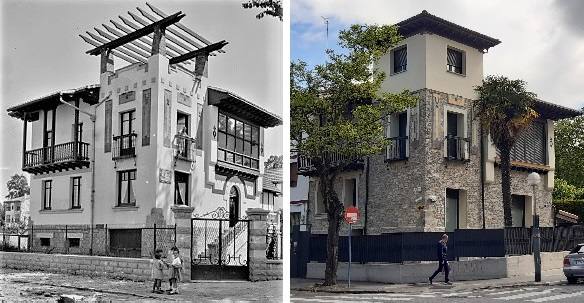 Muchas de las características casas del barrio se han reformado en los ultimos años.