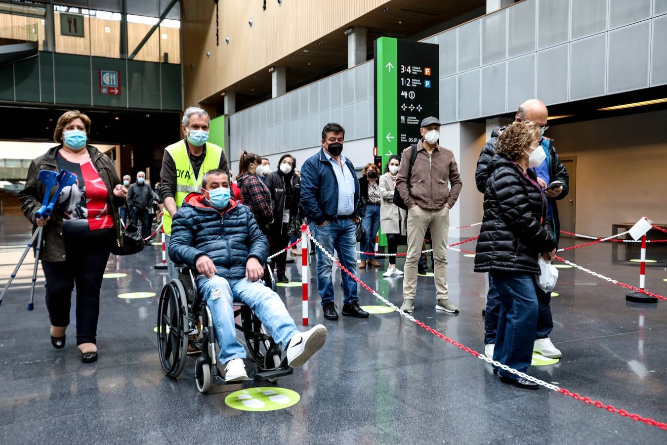 Fotos: Vacunación masiva en el BEC