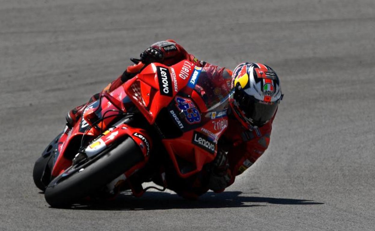 Jack Miller, durante la carrera de MotoGP. 