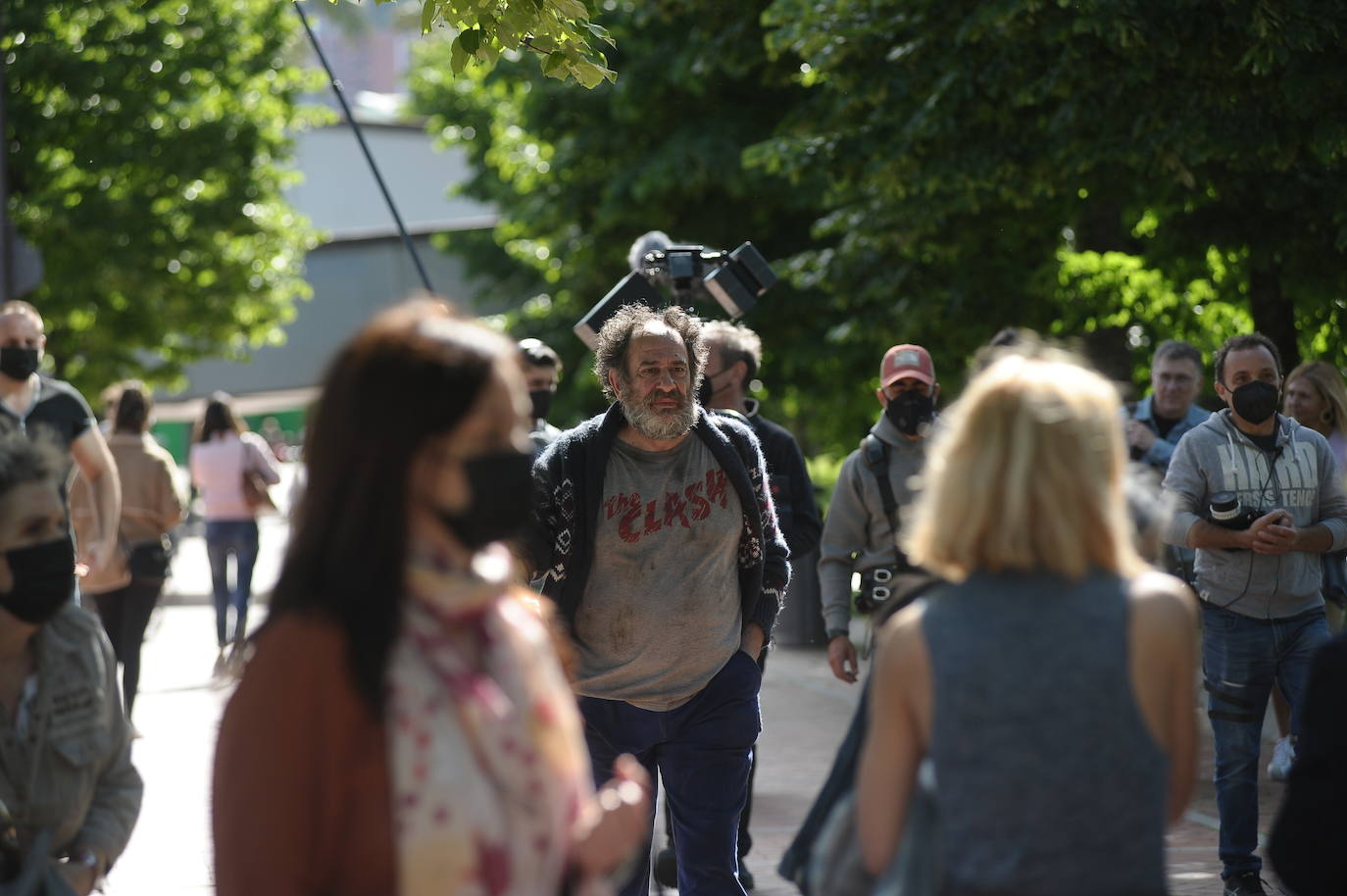 Fotos: Rodaje de &#039;La vida padre&#039; en Bilbao