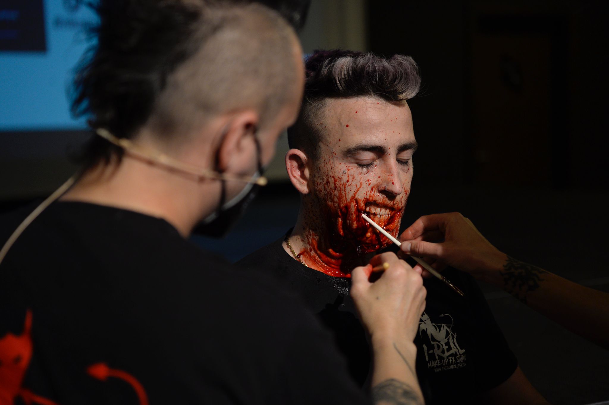 Fotos: Así es una Masterclass de efectos de maquillaje de un personaje de cine