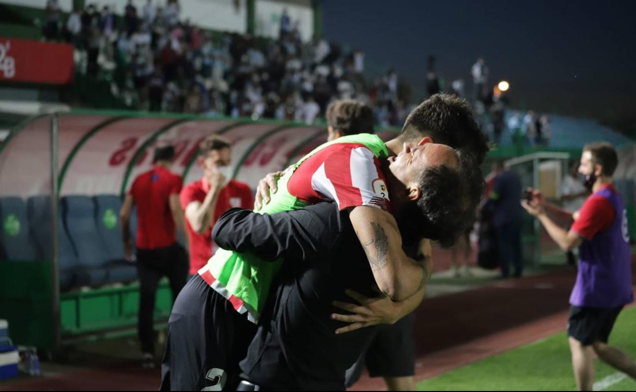 Etxebe: «Estando ya en la final, no nos vamos a parar aquí»