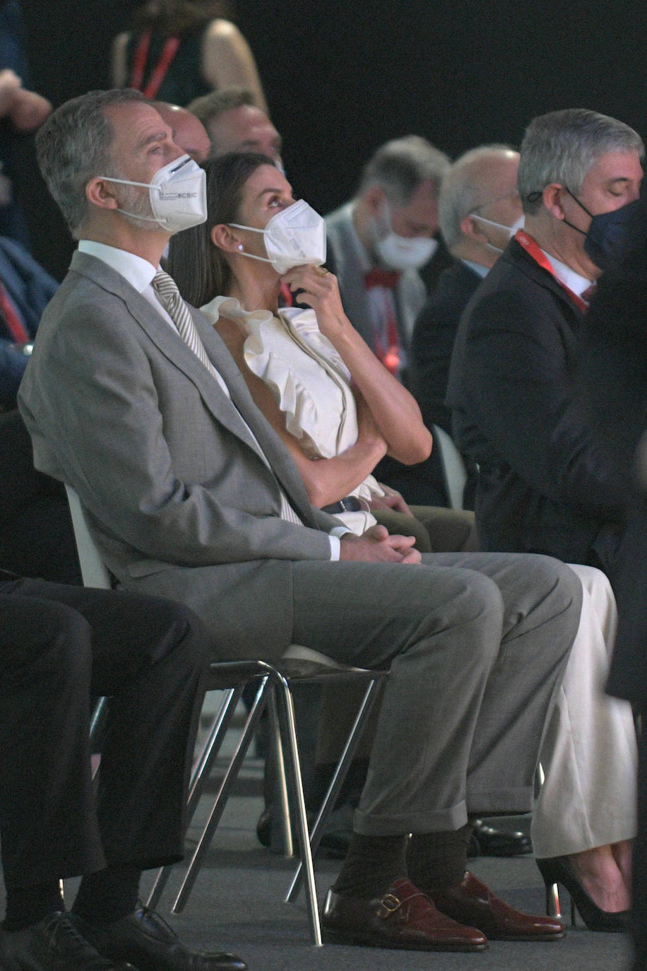 Fotos: Letizia saca su lado flamenco en Fitur: el mono de volantes que nadie esperaba ver