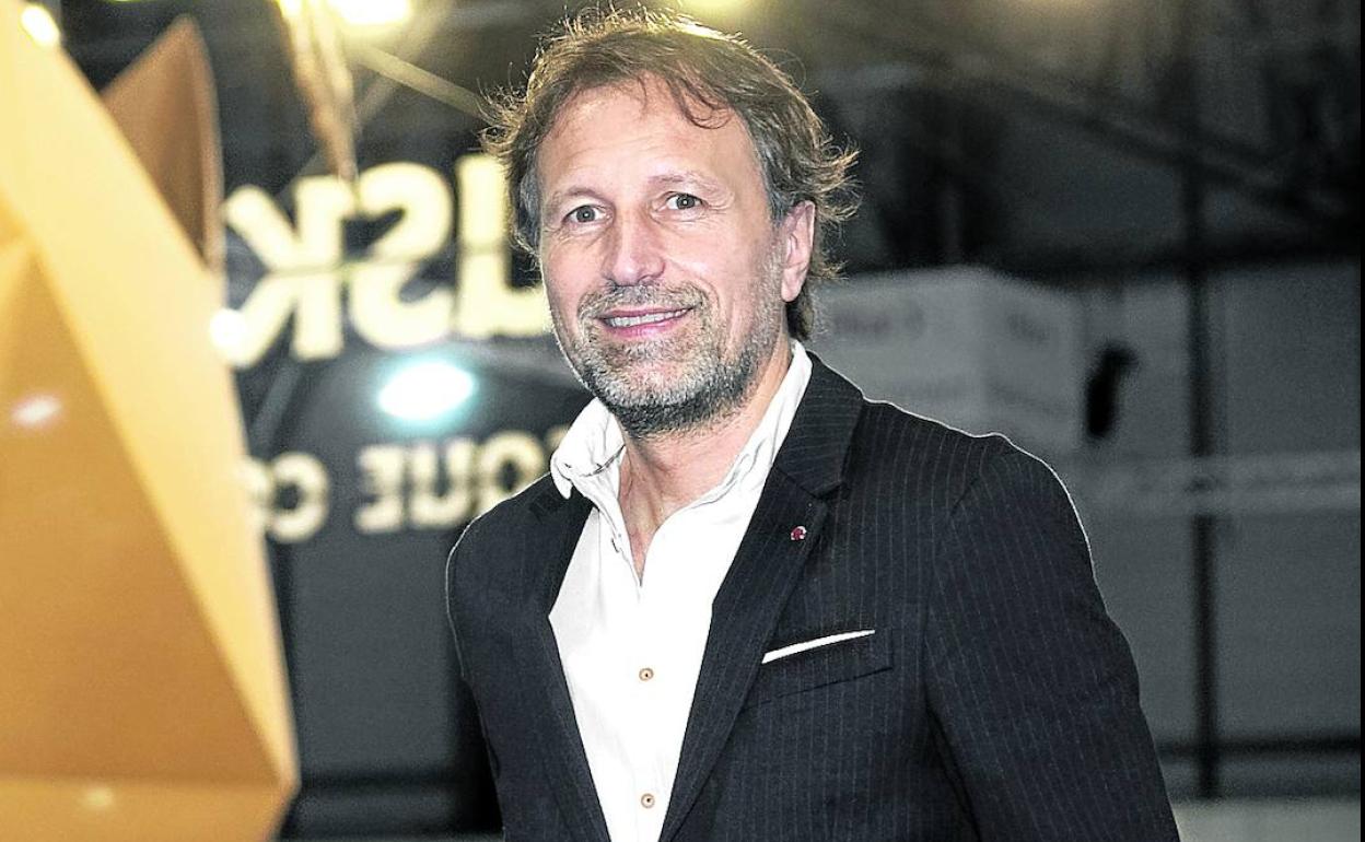 Frederic Alzola participó este jueves en la promoción de Vitoria en Fitur. 