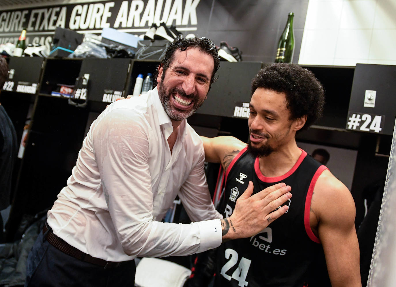 Fotos: Así ha sido la celebración del Bilbao Basket