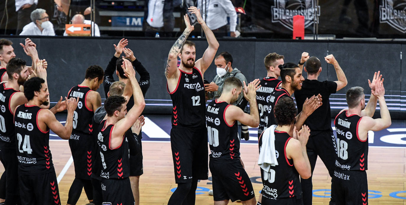 Fotos: Así ha sido la celebración del Bilbao Basket