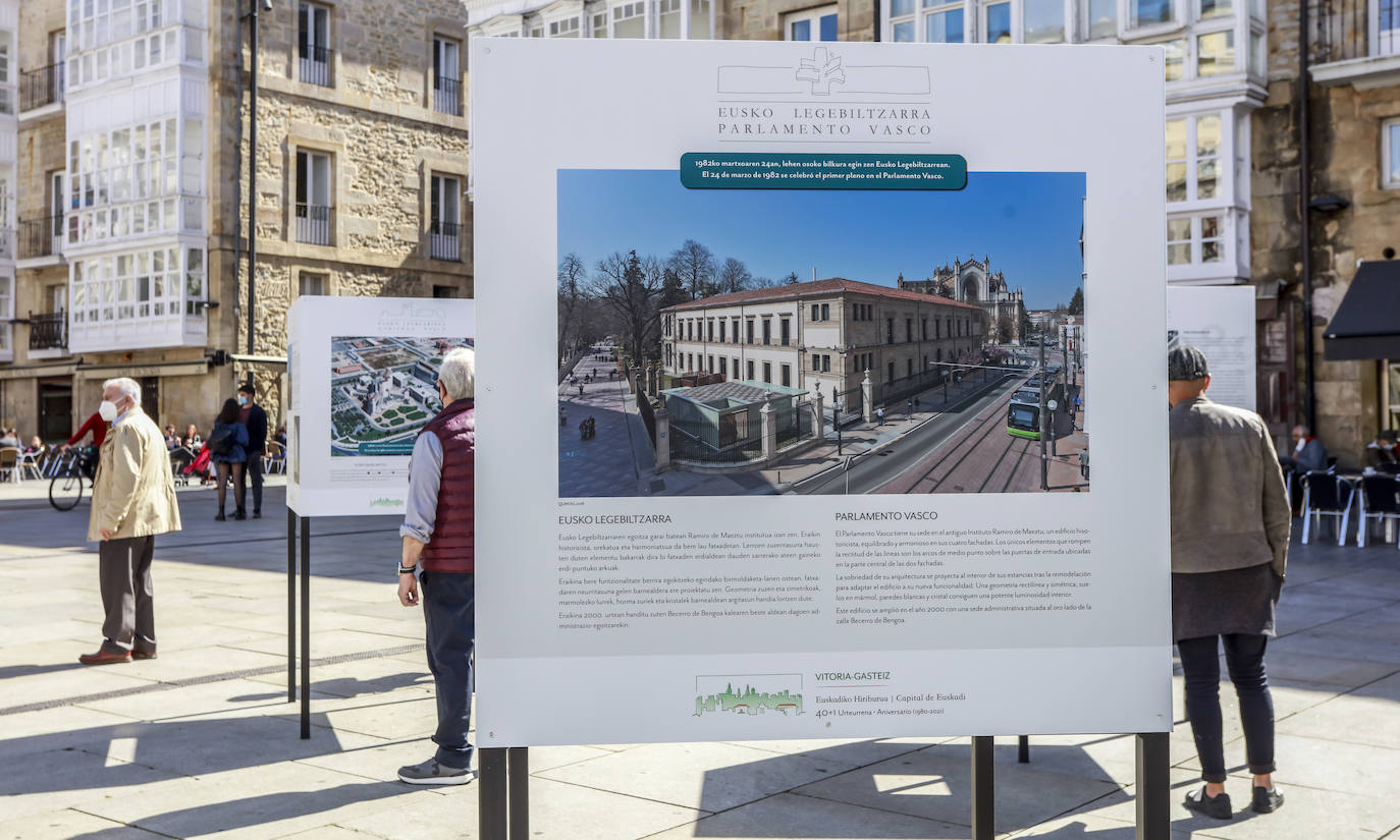 Fotos: Vitoria conmemora sus 41 años como capital de Euskadi