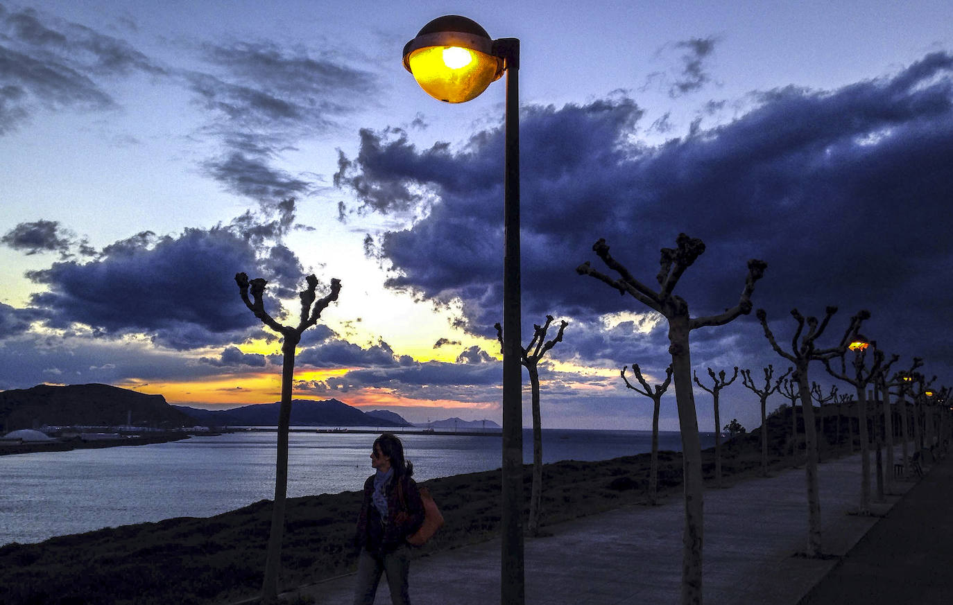 Atardecer en la Galea. 