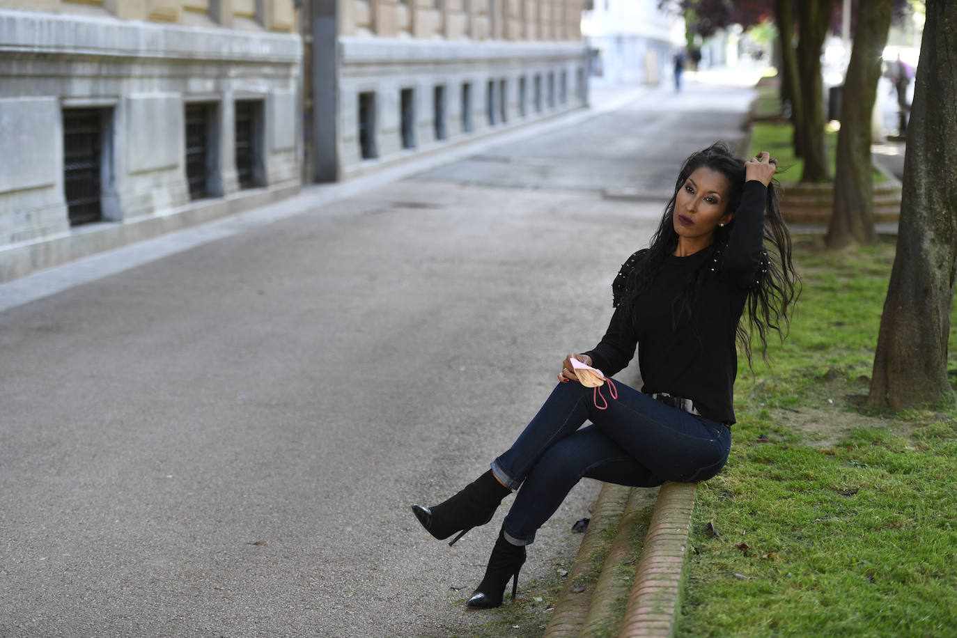 Fotos: Así es Amira, la candidata bilbaína al certamen nacional de belleza para mujeres con más de 30 años