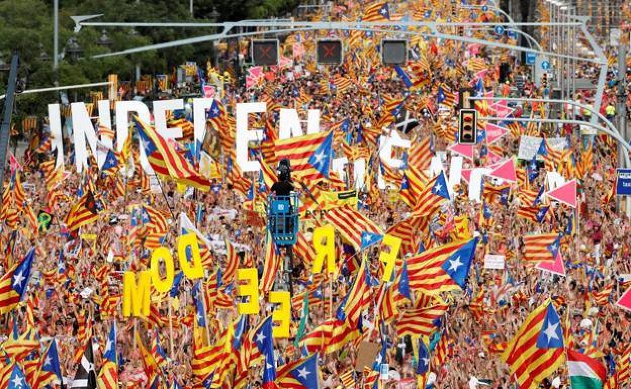 Crece el número de catalanes que se oponen a la independencia