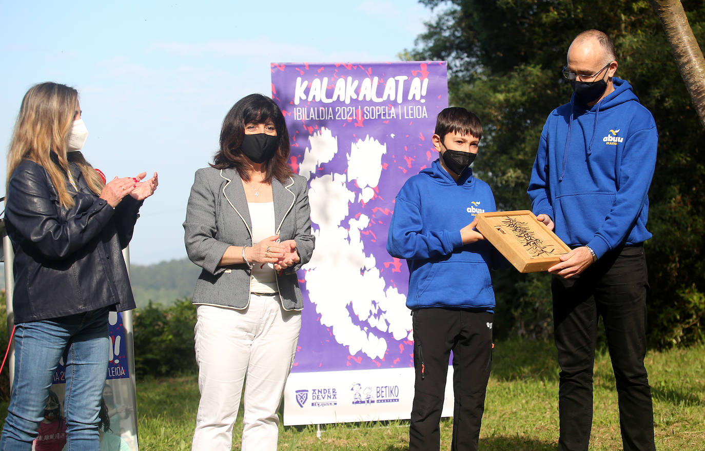 Fotos: Ibilaldiak &#039;Kalakalata&#039; jarri zuen Sopela