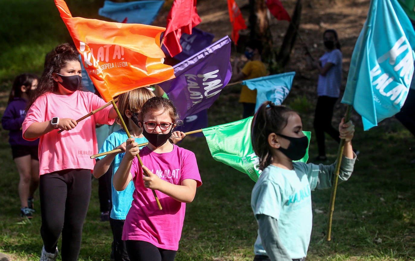 Fotos: Ibilaldiak &#039;Kalakalata&#039; jarri zuen Sopela