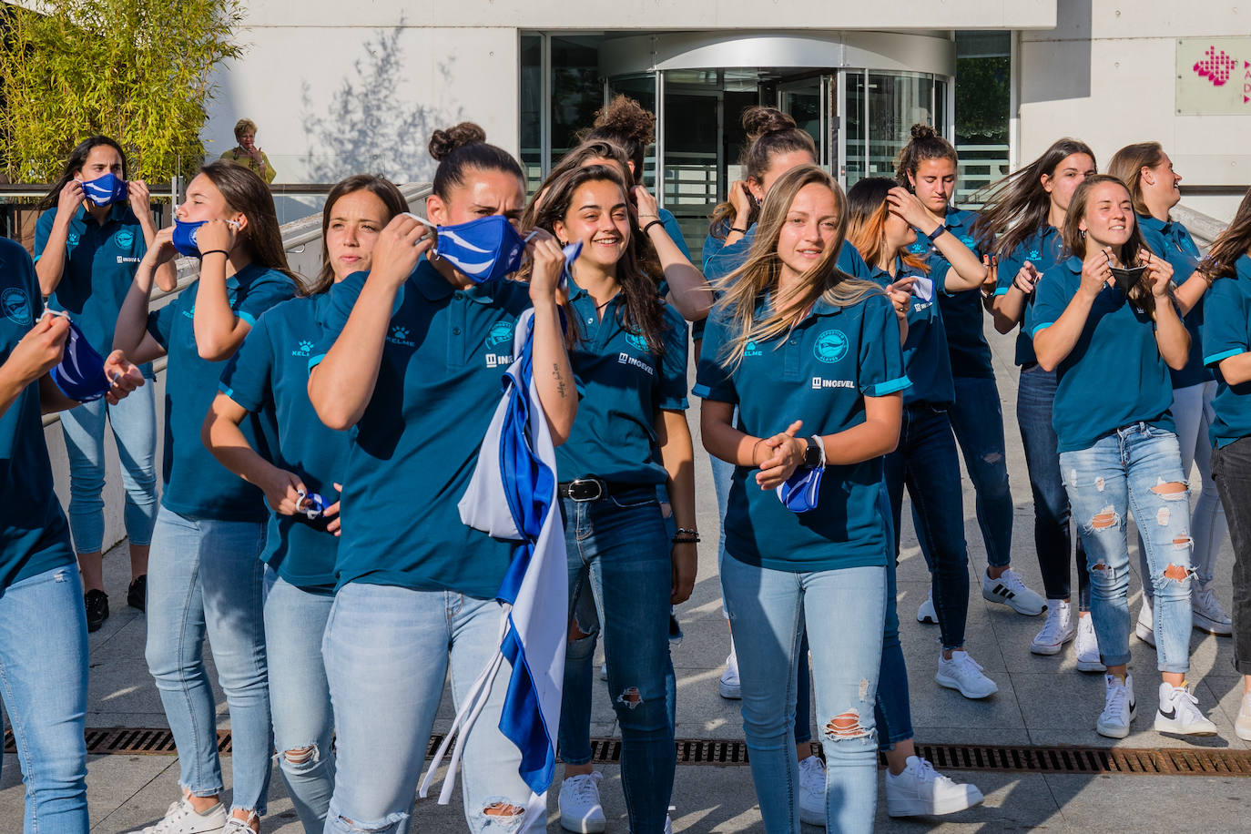 Fotos: Recepcción oficial a las Gloriosas por su ascenso a Primero