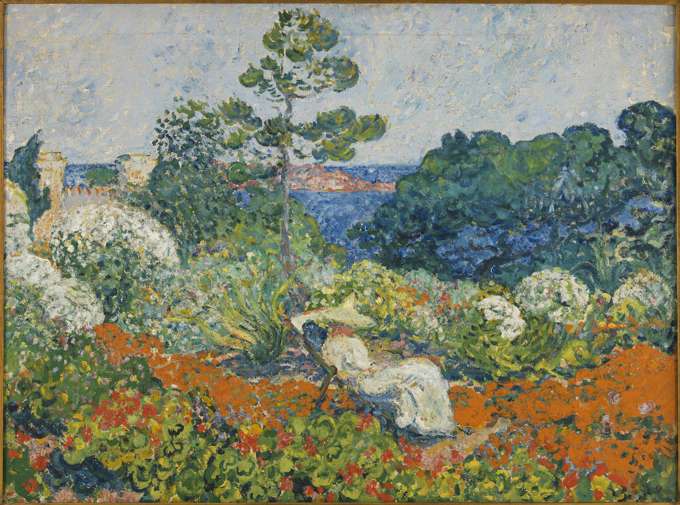 Paisaje mediterráneo (Paysage méditerranéen), de Louis Valtat