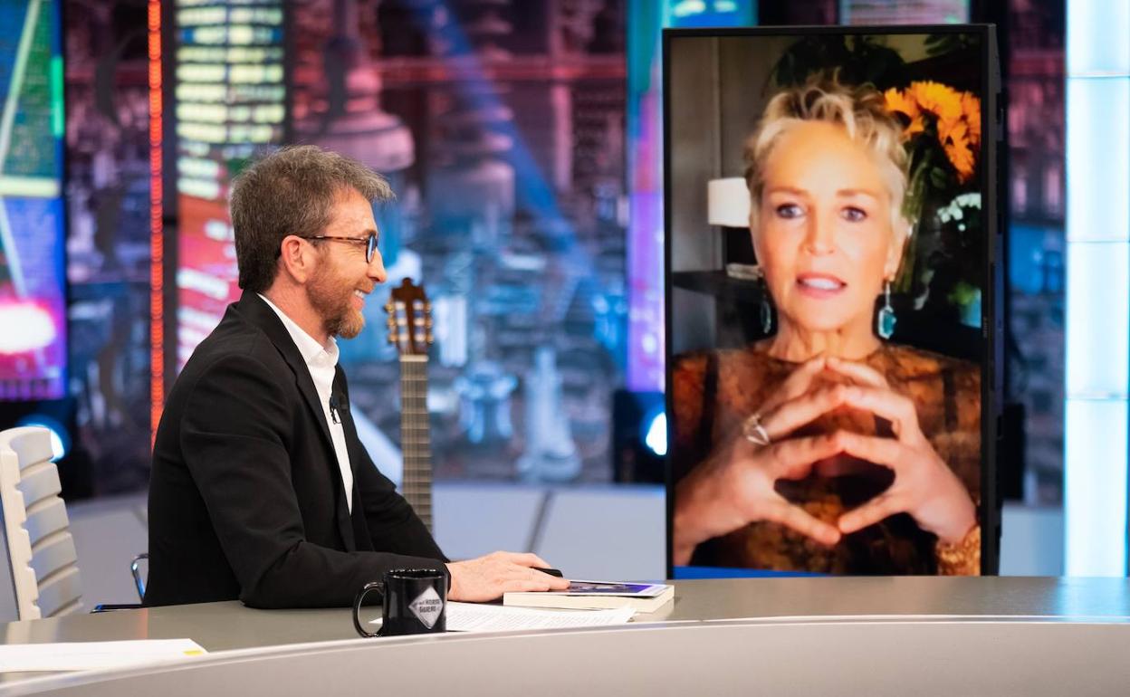 Sharon Stone desvela en 'El Hormiguero' que estuvo a punto de morir: «Vi la luz blanca»