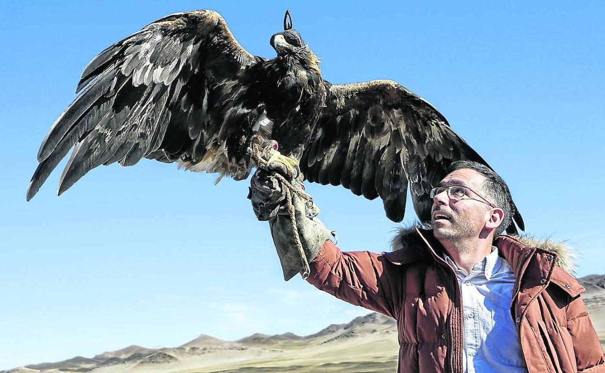 Zigor Aldama presenta 'Adiós a Mongolia' en la carpa de la Feria del Libro el viernes a las 18.30 horas. 