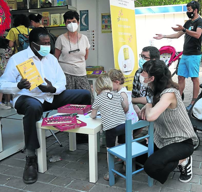 Los más pequeños también se acercaron a la Feria. 