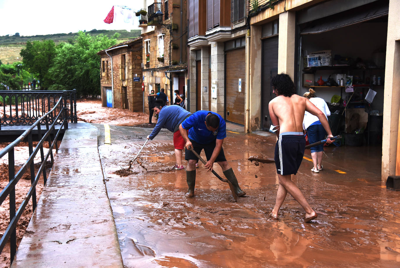 Fotos: Espectacular tormenta en La Rioja