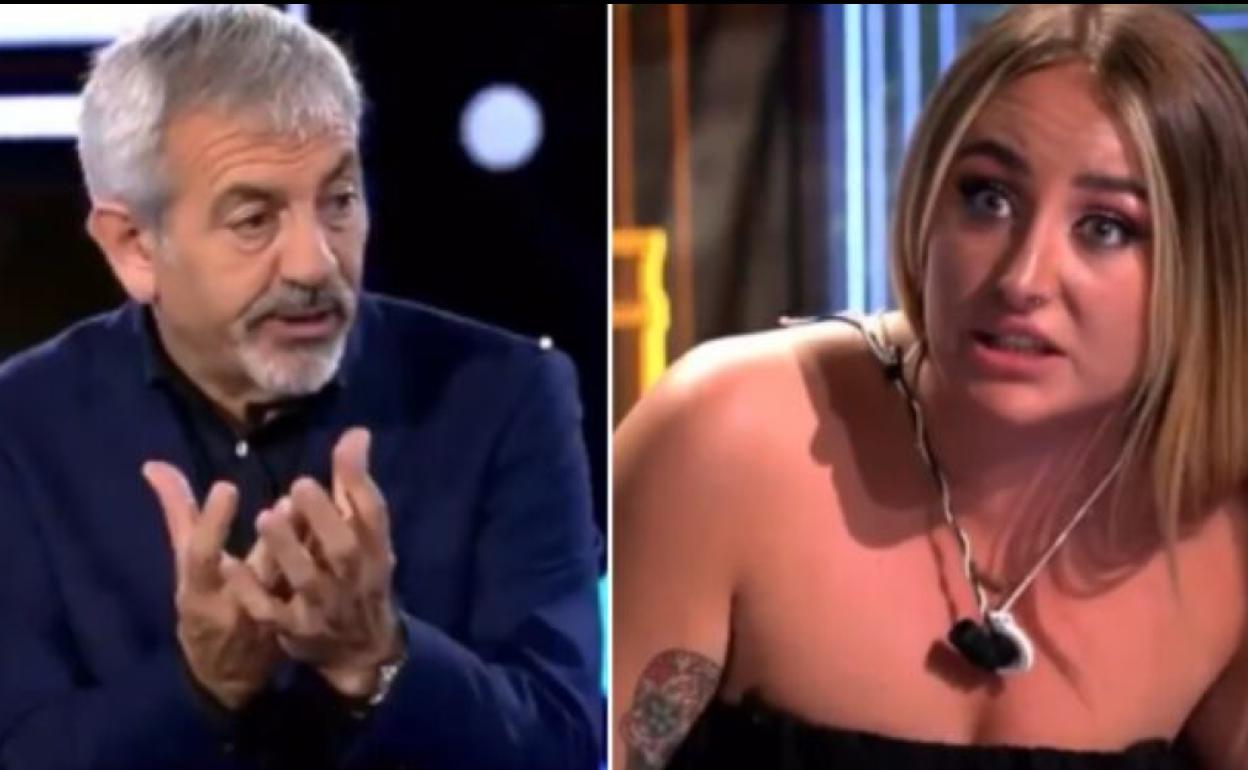 Rocío Flores carga contra el regidor de 'Supervivientes' y Carlos Sobera estalla: «Dejadme en paz...»