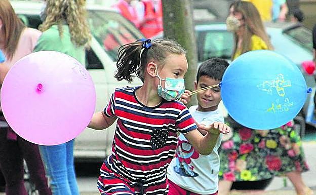 Los más pequeños disfrutaron con ganas.