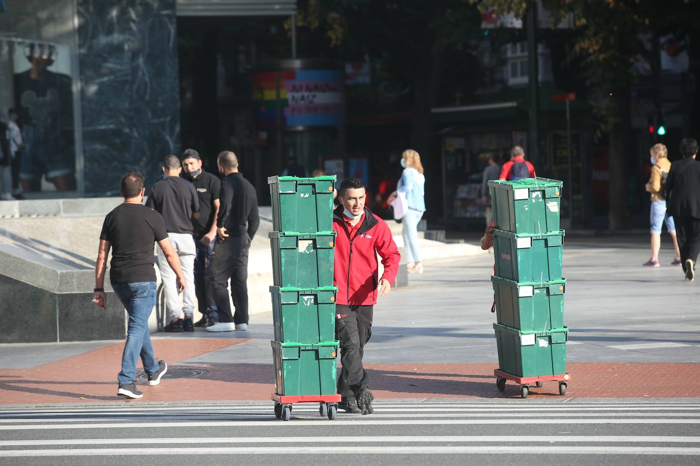 Fotos: Directo: Bizkaia se quita la mascarilla